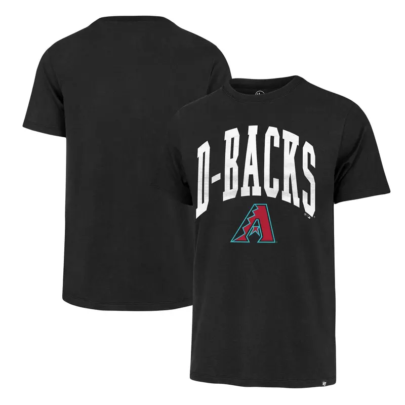 '47 Arizona Diamondbacks Win Win Franklin Black T-Shirt For Men 1