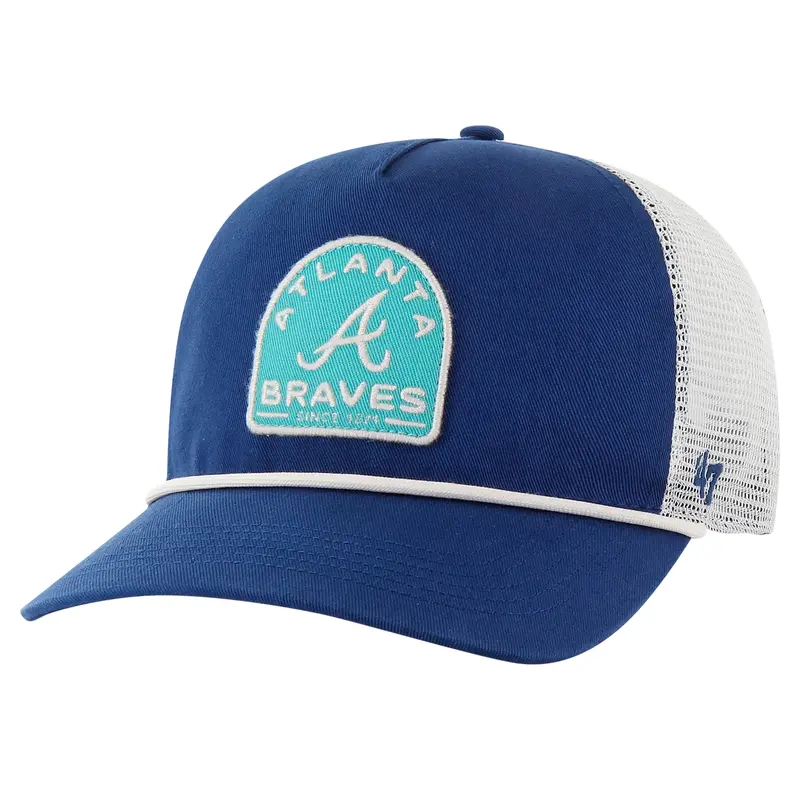 '47 Atlanta Braves Cypress Trucker Hat – Adjustable Navy Cap 1
