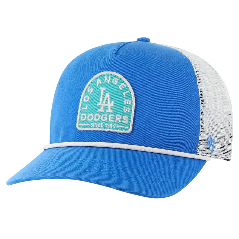 '47 Los Angeles Dodgers Cypress Trucker Hat – Adjustable Royal Cap 1