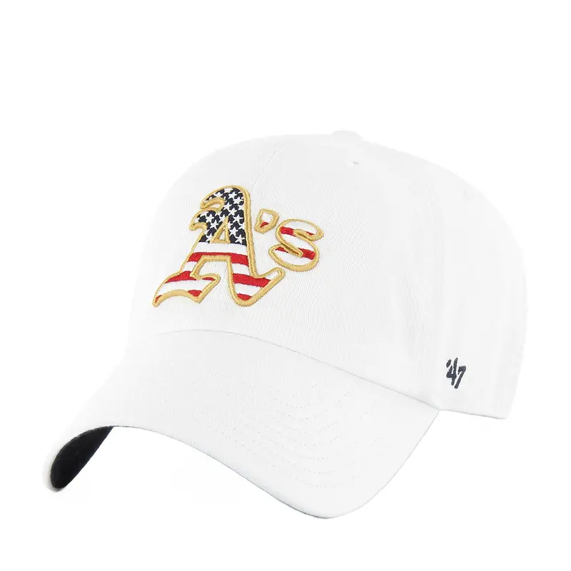 '47 Men'S Athletics Homeland Clean Up White Adjustable Hat 1