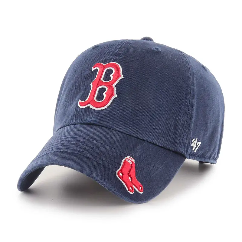 '47 Men'S Boston Red Sox Revolution Navy Adjustable Hat 1