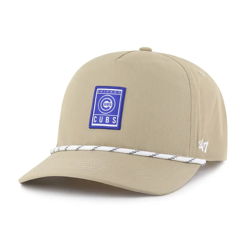 '47 Men'S Chicago Cubs Khaki Cozumel Hitch Adjustable Cap 1