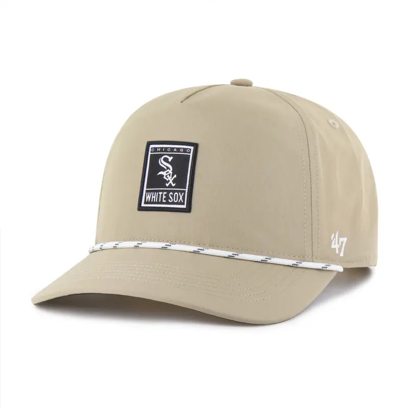'47 Men'S Chicago White Sox Khaki Cozumel Hitch Adjustable Hat 1