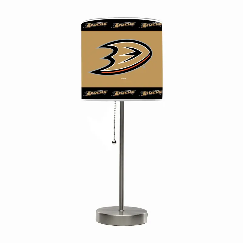 Anaheim Ducks Modern Chrome Lamp 1
