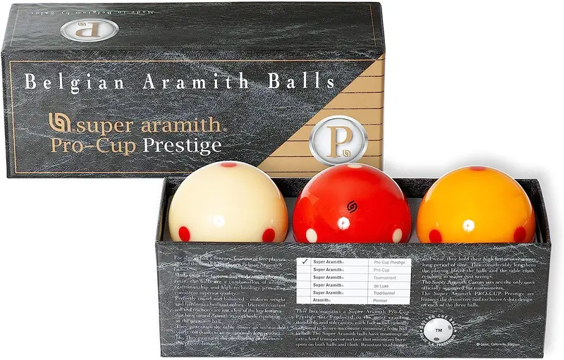 Aramith Super Pro-Cup Prestige Carom Balls – 61.5Mm Set For Precision Play 1