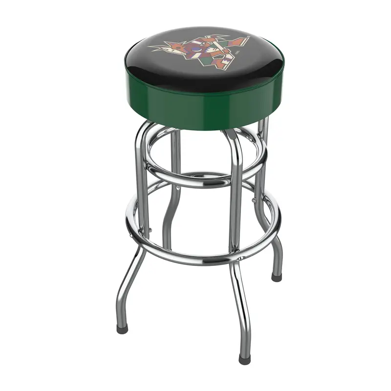 Arizona Coyotes Matte-Chrome Bar Stool 1