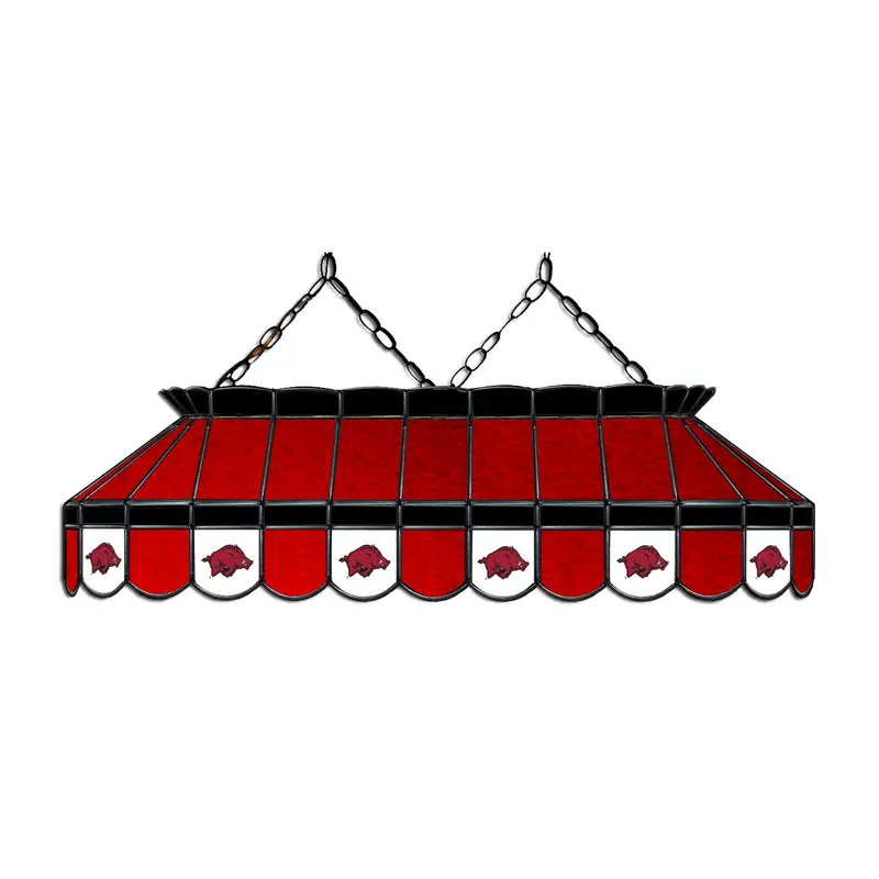 Arkansas Razorbacks 40-Inch Glass Pub Light 1