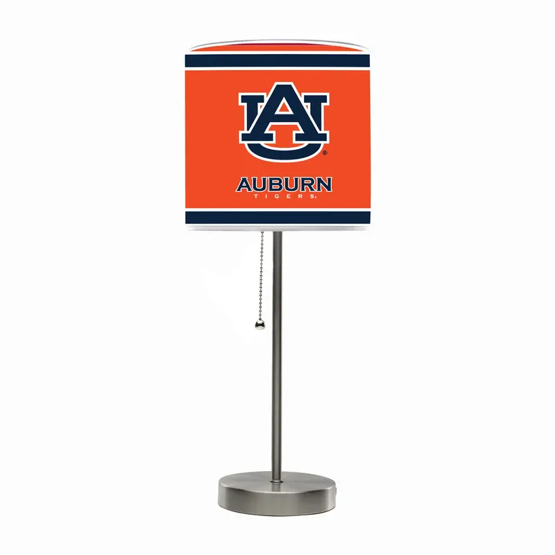 Auburn Tigers Chrome Study Lamp 1