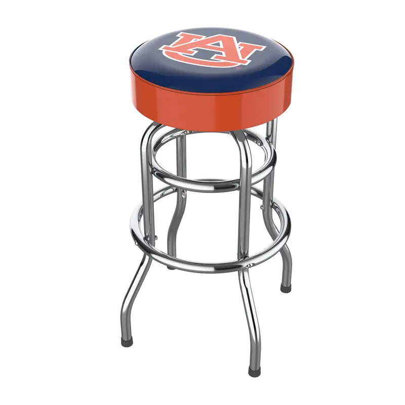 Auburn University Chrome-Finished Bar Stool 1