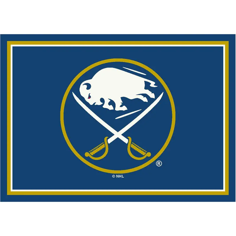Buffalo Sabres 4X6 Foot Team Spirit Rug 1