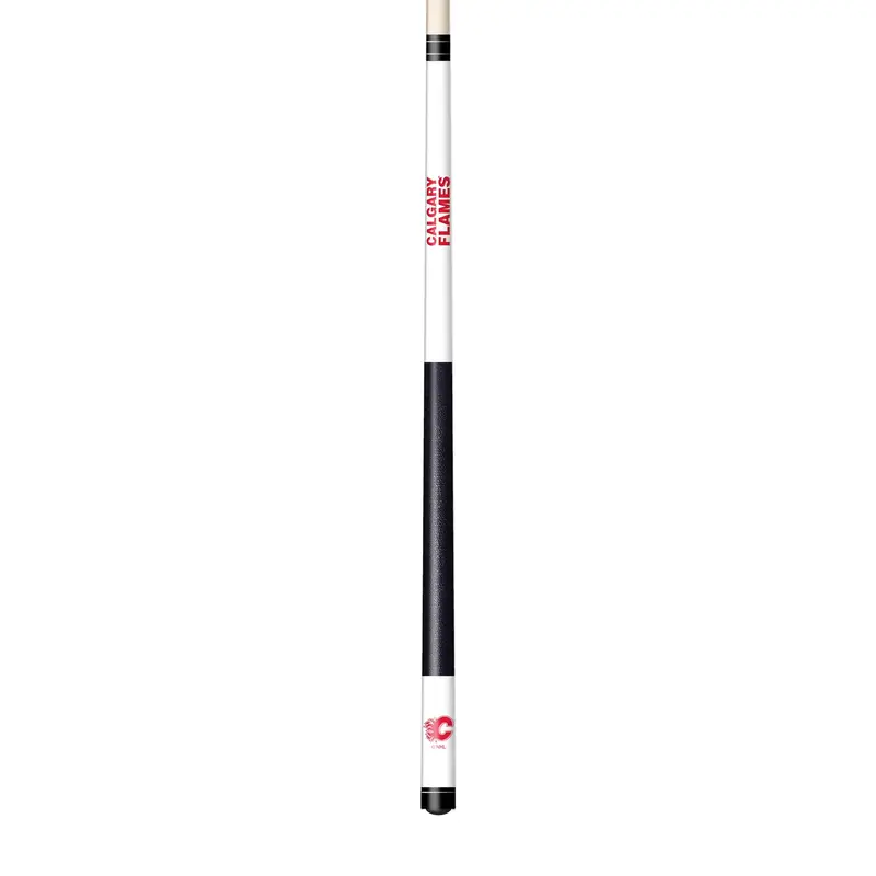 Calgary Flames Custom Laser-Engraved Pool Cues 1