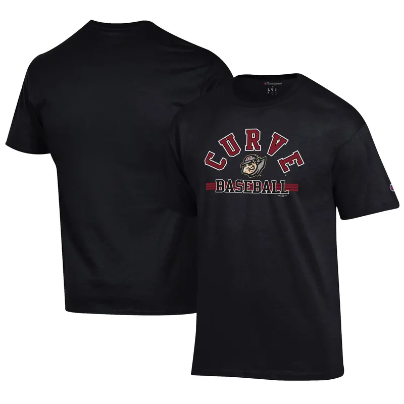 Champion Men'S Altoona Curve Black Jersey T-Shirt 1