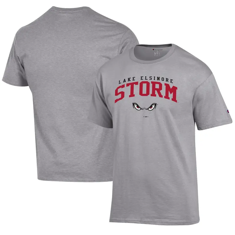 Champion Men'S Lake Elsinore Storm Jersey T-Shirt – Gray 1