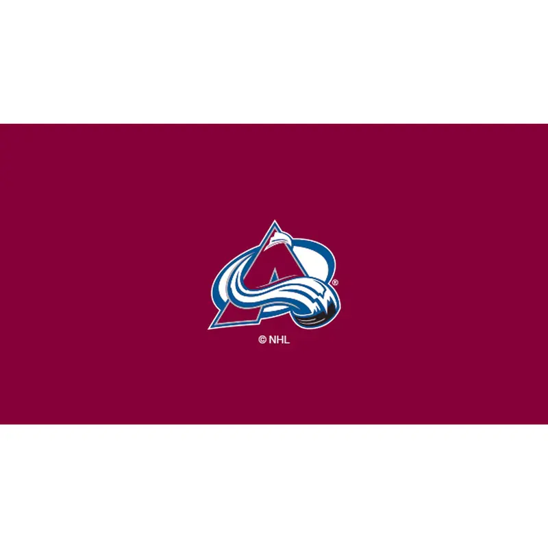 Colorado Avalanche 8-Foot Pool Table Felt 1
