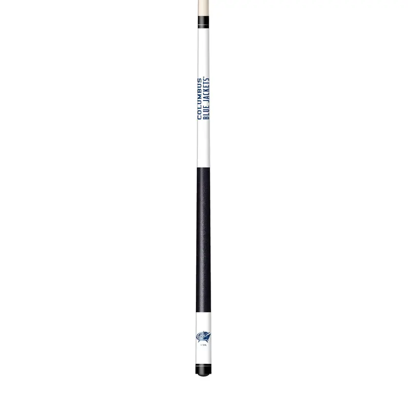 Columbus Blue Jackets Modern Laser-Etched Pool Cues 1
