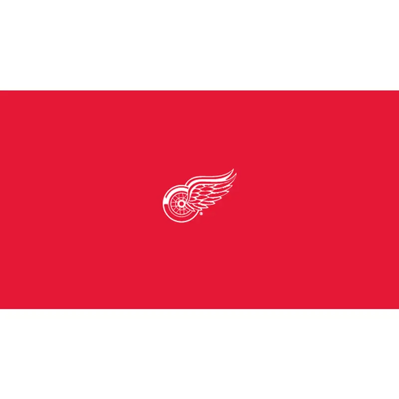 Detroit Red Wings 8-Foot Official Pool Table Cloth 1