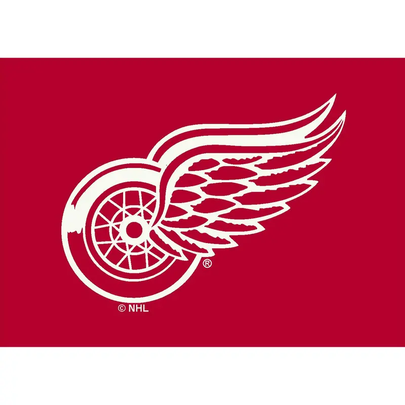 Detroit Red Wings Spirit Rug – 6X8 Foot Size 1