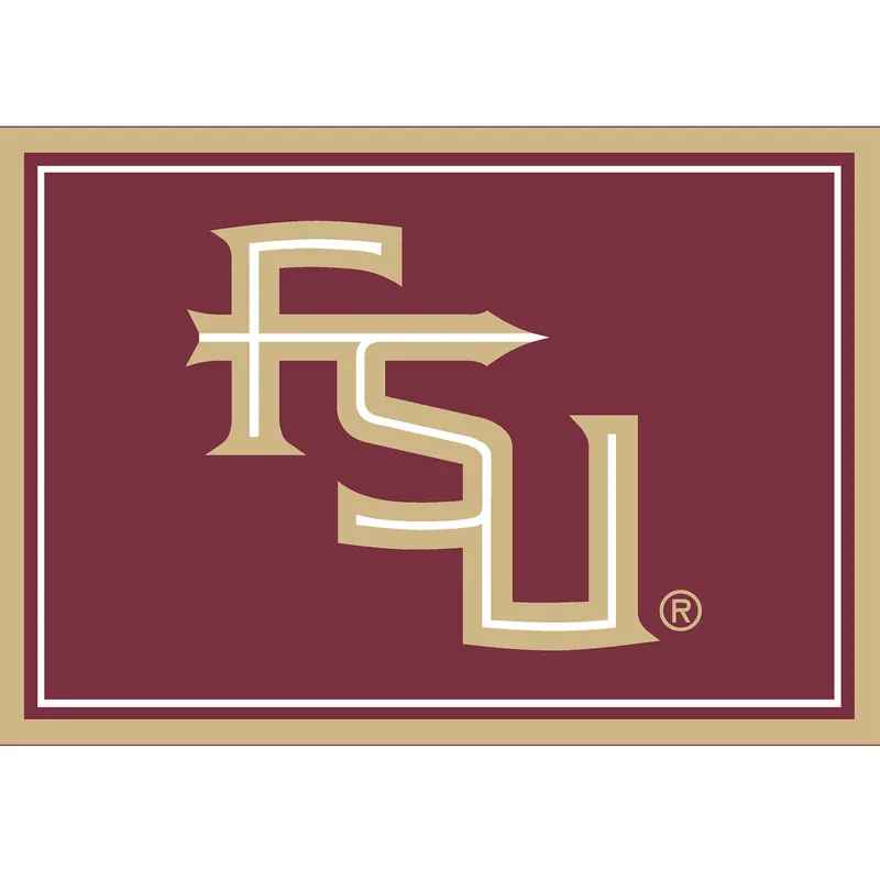 Florida State Seminoles 3X4 Fan Area Rug 1