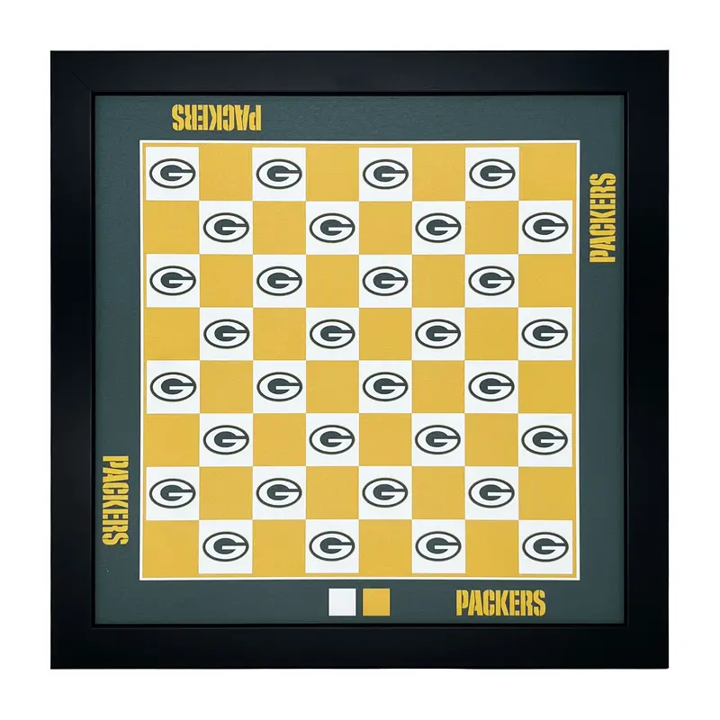 Green Bay Packers Magnetic Travel Chess Set 1