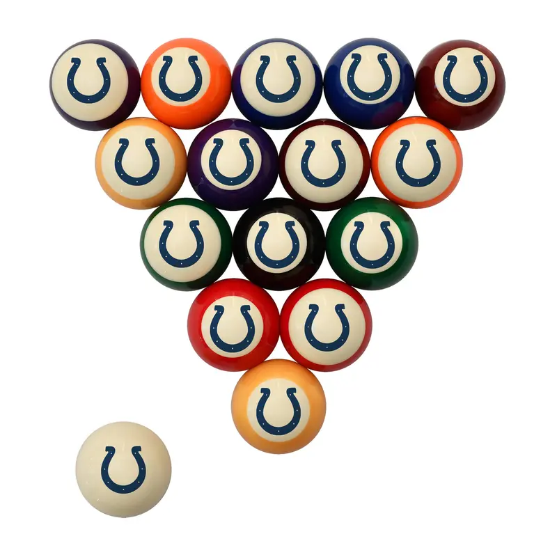 Indianapolis Colts Vintage-Style Billiard Ball Set 1