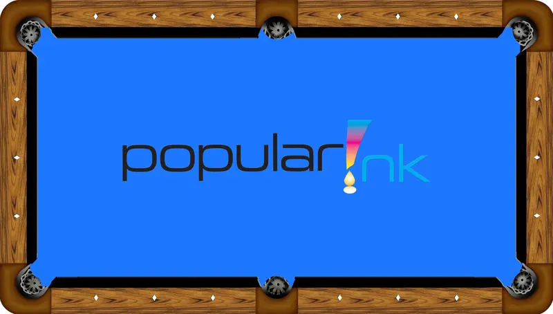 Ink-Inspired Custom Billiard Table Felt – Personalized 7Ft To 9Ft Pool Cloth 1