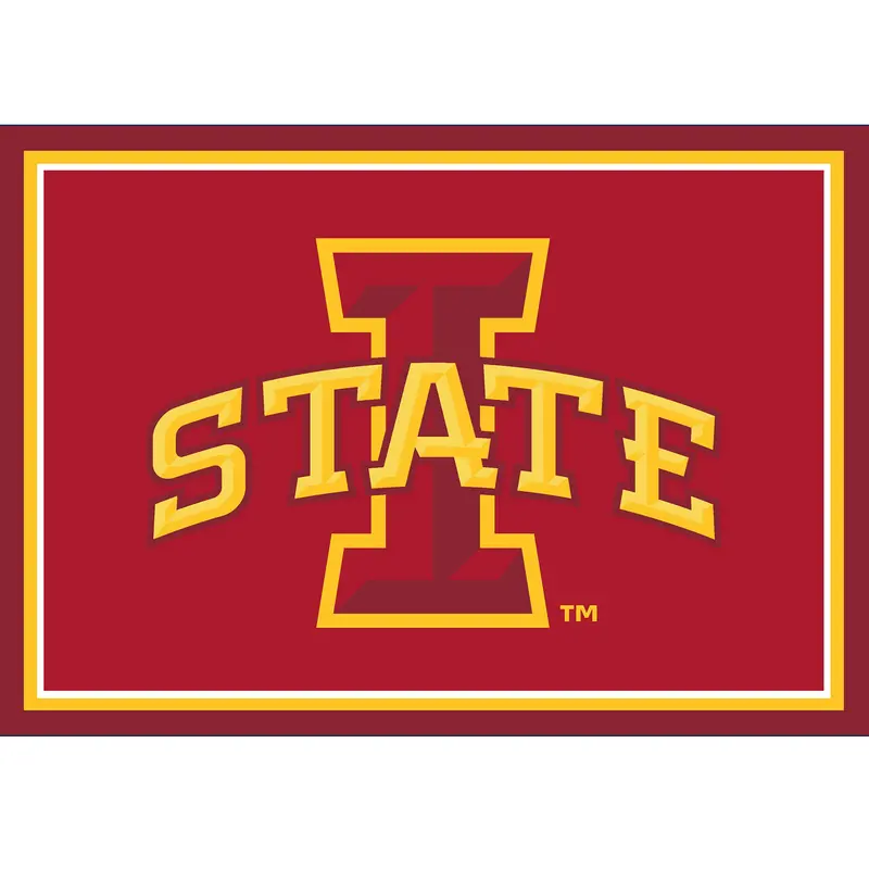 Iowa State Cyclones 3X4 College Area Rug 1