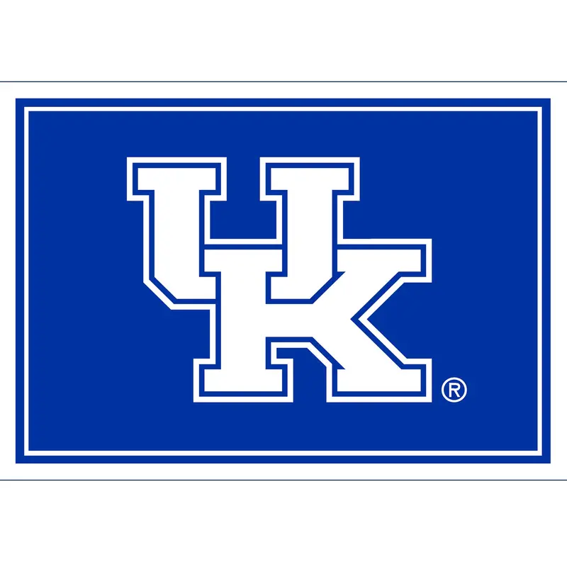 Kentucky Wildcats 3X4 College Area Rug 1