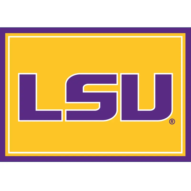 Lsu 3X4 Collegiate Area Rug – Louisiana State University Theme 1