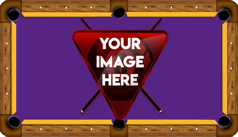Made-To-Order Pool Table Fabric – Unique Graphic Felt Compatible With 7-, 8-, And 9-Foot Tables 1