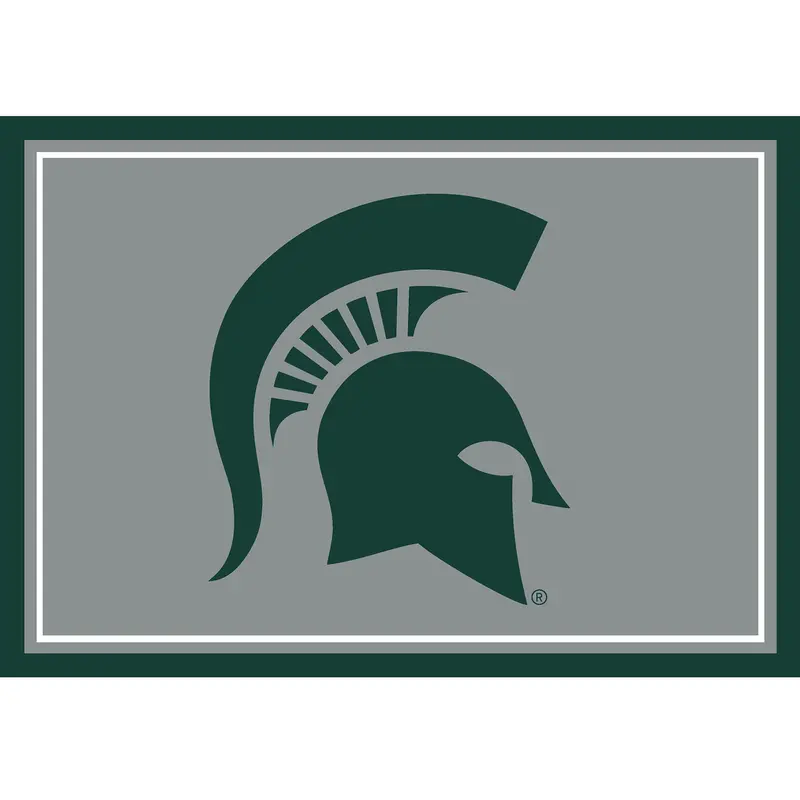 Michigan State Spartans 3X4 College Area Rug 1