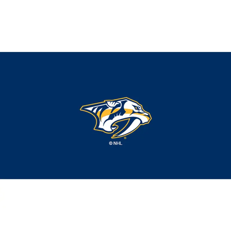 Nashville Predators 8-Foot Billiard Table Cloth 1