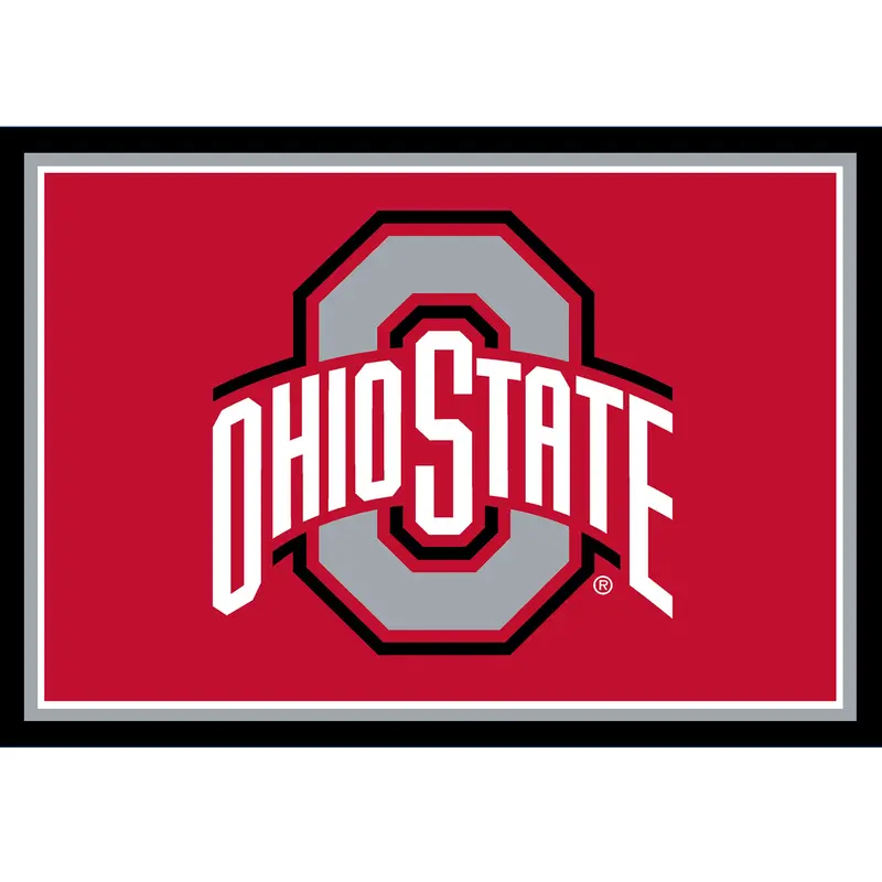 Ohio State Buckeyes 3X4 College Area Rug 1
