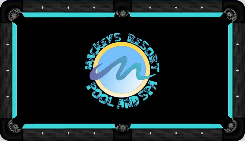 Pool & Spa Inspired Custom Pool Table Felt – High-Quality Billiard Cloth 1