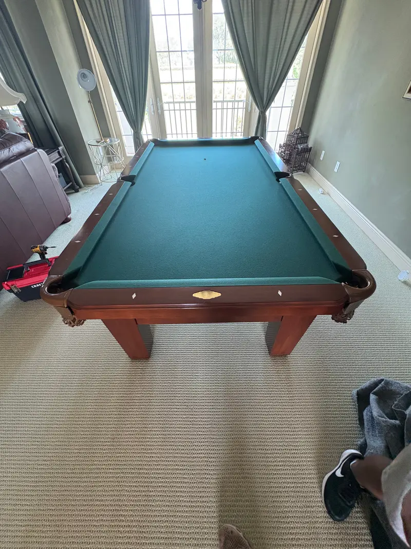 Pro Line Corona Walnut 8-Foot Pool Table — Free Delivery In Orlando & Nearby Areas 1