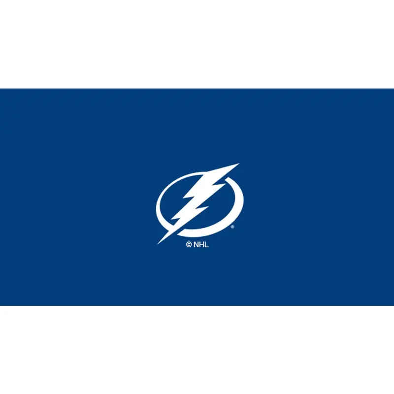 Tampa Bay Lightning 8-Foot Pool Table Cloth 1