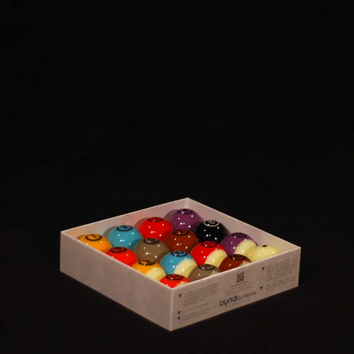 Tungsten-Infused Pool Balls – Heavy-Duty, Scratch-Resistant Design 1