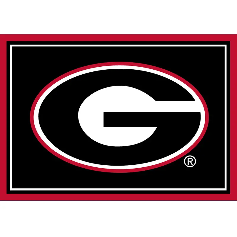 University Of Georgia 3X4 School Spirit Area Rug 1