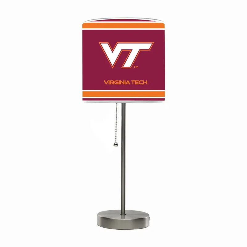 Virginia Tech Hokies Chrome Desk Lamp 1