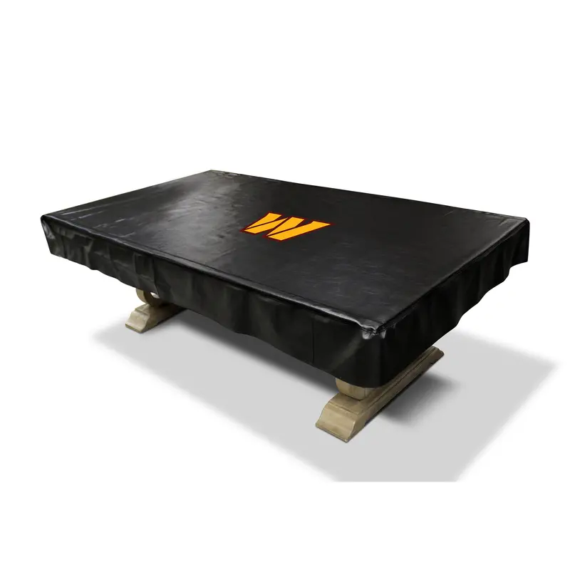 Washington Commanders 8-Foot Premium Pool Table Cover 1