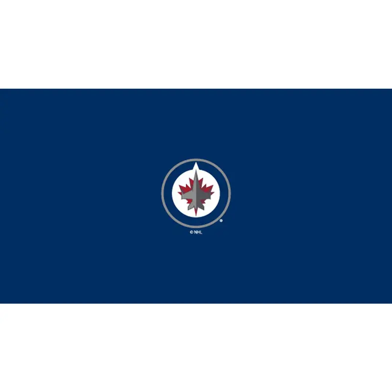 Winnipeg Jets 8-Foot Professional Billiard Table Cloth 1